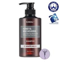 KUNDAL Nature Shampoo 500ml (2 tipai, pasirinkite 1) white musk