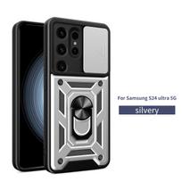 Smūgiams atsparus dėklas Samsung S24 S23 Ultra S22 Plus S21 Note20 Ultra, apsaugantis kamerą, telefono dėklas Galaxy S23FE S21FE S20FE Samsung S23 sidabras