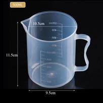 500ml/1000ml Piltuvėlis su snapeliu, Matavimo indas, Vizualinė skalė, Virtuvės kepimo indai, Graduotas, Laboratorinis, Skaidrus, Testavimo indas, Matavimo indas, Virtuvė