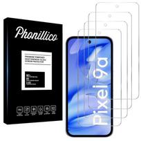 Tempered Glass for Google Pixel 9a [4 Pack] Glass Film Screen Protector Phonillico® skaidri