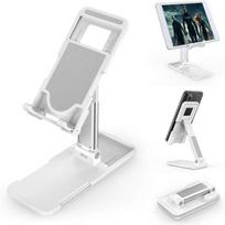 Phone/tablet stand - 123 - Foldable - Adjustable - Portable - White