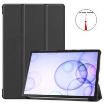 For Samsung Galaxy Tab S6 10.5 2019 SM-T860 / T865 PU Leather Cover Protective Case with auto wake-sleep, Black