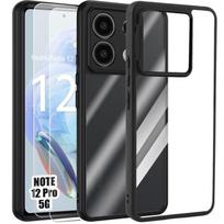 Coque - Xiaomi - Redmi Note 12 Pro 5G - Antichoc - 2 Verres Trempés - Ultra-mince
