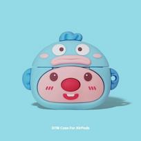 For Airpods 1 2 3 Pro Pro 2 Little Beaver Silicone Earphone Case Accessories Cover For Airpods 1 2
