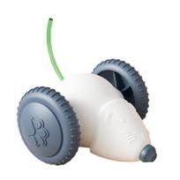 Smart Electric Mice Cat Toy Rechargeable Automatic Moving Mouse Car Toy balta