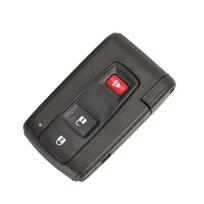 jingyuqin Keyless Smart Remote Car Key Shell Case Cover Fob 2+1 3 Buttons For Toyota Prius 2004-2009 Uncut Blade jūros kriauklė