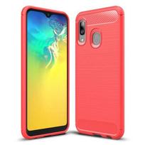 Case - Samsung - Galaxy A20e - Shockproof TPU - Red - Flexible raudona
