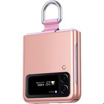 Protective case - BOOLING - for Samsung Galaxy Z Flip 4 - Shockproof - Scratch-resistant - Pink rožinė