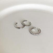 3Pcs  Zircon Ear Cuffs Without Piercing Ear Clip Earrings Non-Piercing Fake Cartilage Earrings For Women Jewelry Gifts