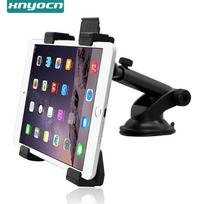 Universalus automobilio priekinio stiklo siurbtukas planšetės mobiliojo telefono laikiklis stovas 10,5-20 cm pločio reguliuojamas skirtas iPad/iPhone/Samsung Tab juoda