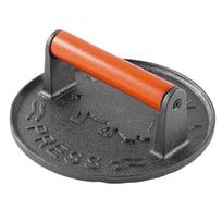 Cast Iron Burger Press Hamburger Patties Meat Masher Circular Meat Press Mold Non-Stick for Deli Meats Kitchen Accessories