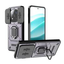 For Poco X7 Case Cover Poco X7 Capas New Phone Bumper Back Lens Protecgtive Shockproof Ring Holder Fundas Xiaomi Poco X7 PocoX7 For Poco X7 violetinė
