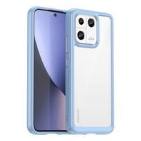 For Xiaomi 13 Case Mi 13 Pro Cover Capas Shockproof Clear Transparent Multicolour Fundas Xiaomi Mi 12X 12 Lite 12S 12T 13 Pro For Mi 13 mėlyna
