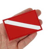 Lauko PVC Nardymo Vėliavos Pleistras Nardytojo Žemyn Kuprinės Ženkliuko Pakeitimo Aksesuaras