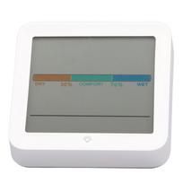Temperature Humidity Monitor Electronic Gauge LCD Color Screen Indoor Thermometer Hygrometer