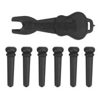 Guitar Bridge Pin Pegs Puller Ebony Stringed Instrument Repair Accessories Replacement