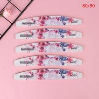 5Pcs 80/100/180/240/320 Nail File Sanding Buffer Double Sided Nail Art Tools