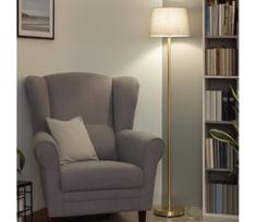 BRILAGI - LED grindinė lempa CERIA 1xE27/20W/230V skersmuo 30 cm pilka/auksinė