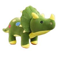 40CM Triceratops Pliušinis Žaislas Dėmėtas Dinozaurų Karalystės Miego Raminanti Pagalvė Lėlė Super Minkšta Padovanoti Vaikams Gimtadienio Dovanas 40cm