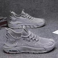 One-pedal men's shoes spring and summer breathable casual shoes trend simple men's sports shoes non-slip soft sole work labor insurance shoes 39