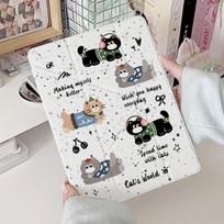 Apsauginis planšetinio kompiuterio dėklas iPad Pro 12.9/iPad Air 13 2024/iPad Air 13 2025/iPad Mini 6 7/iPad 9.7/iPad Pro 13 11/iPad 11 10.9/iPad 10.2 su dėklu rašikliui iPad Mini 6 2021 gryna