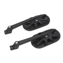 Rearview mirrors for motorcycles, scooters and mopeds, universal, 8 mm and 10 mm
