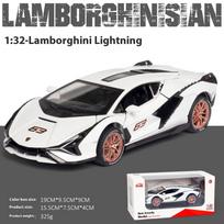 1/32 Scale Lamborghini SIAN Alloy Sports Car Model Diecast Car Central Control Ornaments Trendy Ornaments Collect Hobby Products Gift balta