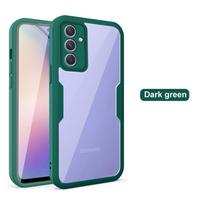 For Samsung Galaxy A54 2023 Case 360 Degree All-Inclusive Protect Shell For Samsung A14 A34 A54 5G Double-sided Shockproof Cover for Samsung A34 5G žalia