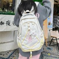 Casual Nylon Backpacks for Women with Soft Backs  Large Capacity  Soft Handle Bag  Zipper with Inner Compartment