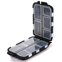 Pill Box Medicine Organizer Dozatorius Box Case Kelioninis tablečių talpyklos laikiklis juoda