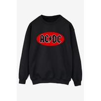 ACDC Mens Red Circle Logo Sweatshirt 3XL juoda