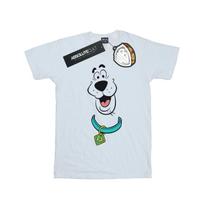Scooby Doo Womens/Ladies Big Face Cotton Boyfriend T-Shirt S balta
