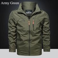 Quick-drying Men's Jacket Coat Windbreaker Sports Outdoor Spring and Autumn Loose Casual Windproof Plain Hardshell Jacket S gray
