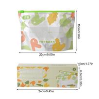 Zip Sealer Bags For Food Meal Prep Sealer Freezer Bag For Food Storage Zip Containers Sandwich Zip Bag Leakproof For Fruits