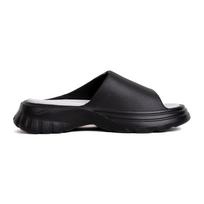 Unisex sandalai Vyriškos šlepetės Moteriškos didelio dydžio basutės 35/36 pilka spalva/juoda