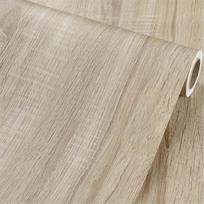 PVC medienos rašto lipdukai spintai, komodai, stalui, baldų renovacijai, tapetai, lipnūs, vandeniui atsparūs sienų popieriai, namų dekoras 40 x 100cm gray