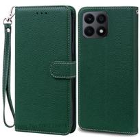 For Honor X8A Case Huawei Honor X8A Cover Silicone Wallet Flip Leather Case For Honor X8A Phone Case Coque Fundas Shell For Honor X8A black