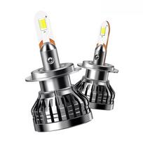 H7 H4 H11 LED Headlight Car Lights H1 H3 9005 9006 9012 Auto Fog Light Headlamps 6500K White Canbus For Led Cars Lamp Bulbs 12V H1-Golden gray