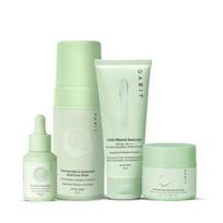 Gabit Skincare Gamechangers rinkinys | Su niacinamidu ir hialuronu veido prausikliu, 8% vitamino C ir arbutino serumu, ceramidų ir hialurono drėkinamuoju kremu, 230 ml white