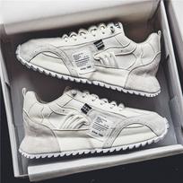 Tenis Men Casual Faux Leather Sneakers Male Wedged Shoes New Spring Summer Breathable Trainers Man Gym Run Shoes 39