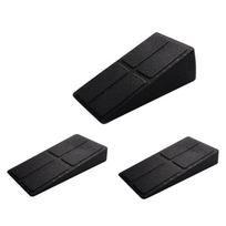 Foam Incline Board Calf Stretcher for Plantar Fasciitis, Heel, Foot Stretching, Calf Stretch Wedge Improve Lower Leg 1 black