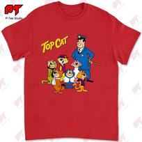 Tributo Cat Hanna Barbera-Cartone Anni 80-Cult T-shirt T6Z0 S