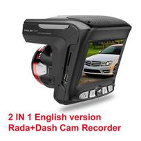 Multi-Functional In-Car DVR Dashcam, Combined Anti-Laser Radar & Electronic Speed Alert Warning Equipment 【3 in 1】with 32G card juoda