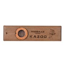 Medinė Kazoo Ukulele gitaros partnerė medžio armonika su dėžute muzikos mylėtojui