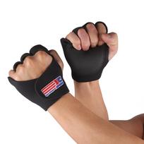 Shuoxin SX670 Cycling Fitness Half Finger Sportinės pirštinės – juodos (pora) L juoda