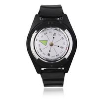 Tactical Wrist Compasses Military Outdoor Survival Strap Band Bracelet Plastic juoda