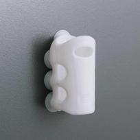 Shower Head Holder Suction Cup Reusable Durable Removable Silicone Shower Handheld Bathroom Tool Wall Rack white
