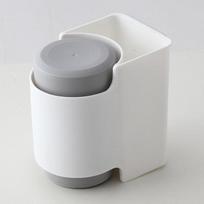 Toothbrush Holder Toothpaste Rack Mouthwash  Rack With Cup  Bathroom Accessory rožinė