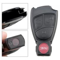 4 mygtukų automobilio raktų korpuso nuotolinio dangtelio rinkinys, tinka Mercedes Benz B/CE ML S CLK CL