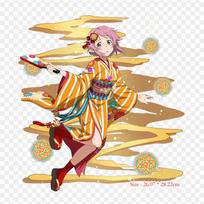 Cartoon Sword Art Online Memory Defrag Rika Shinozaki Iron On Patches For Clothing Applique Stickers On Clothes Heat-Sensitive Custom Patch